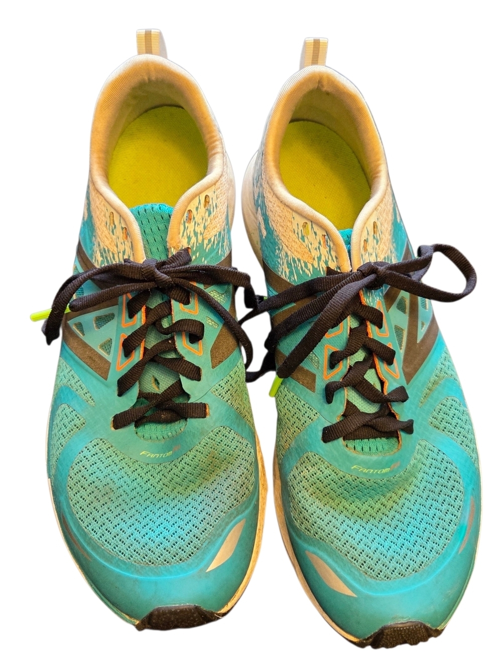 New Balance Turquoise and Yellow Women's Athletic Running Shoes Size 7